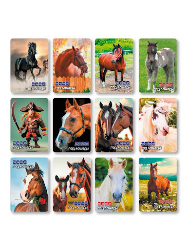 Календарь карманный 2026 Символ года ассорти