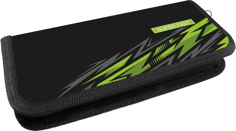 Пенал 1отд пуст Lamark Трек, 60х195х25 мм, на молнии, ламиниров.картон