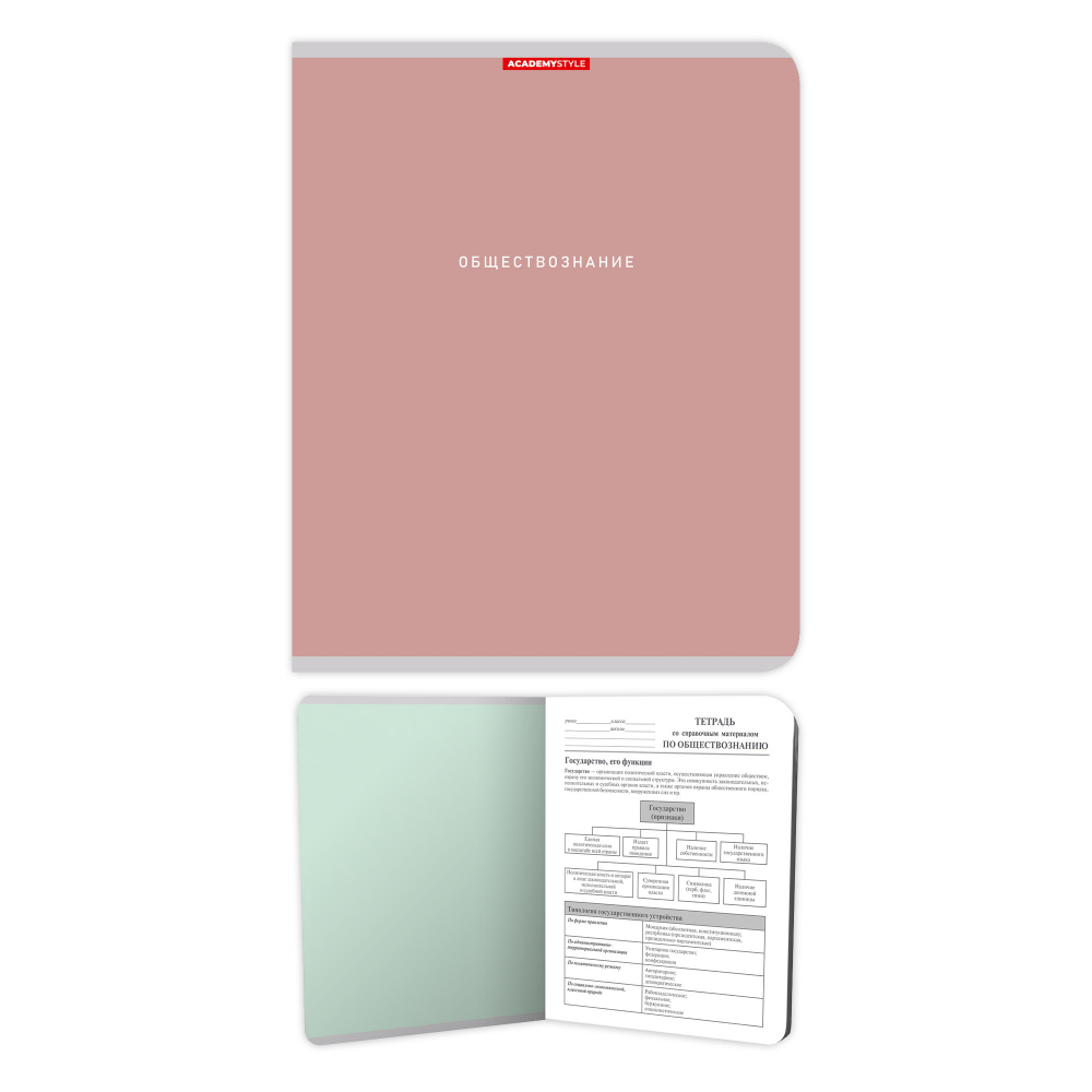 Тетрадь 48л кл темат Обществознание Однотон