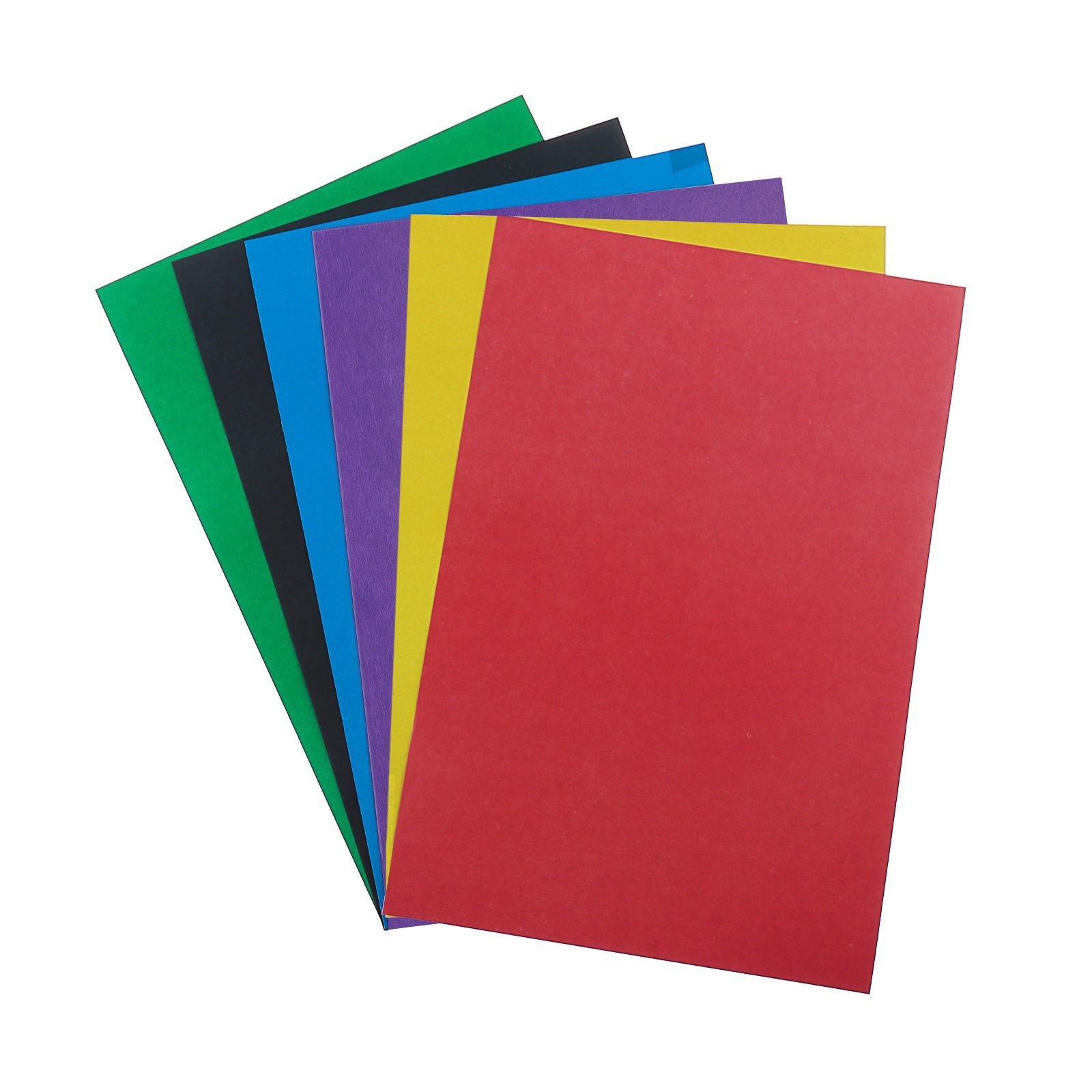 Картон цветной А4 6л 6цв немел Calligrata