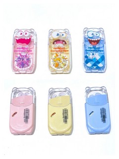 Штрих-лента 5мм*5м KEYROAD Mini ассорти