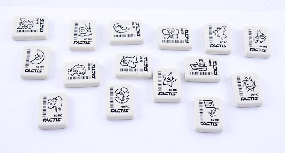 Ластик школьный прямоуг