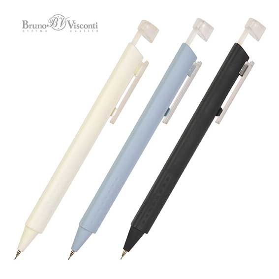 Карандаш мех. 0.5мм BV UniGraphix трехгр HB 3цв