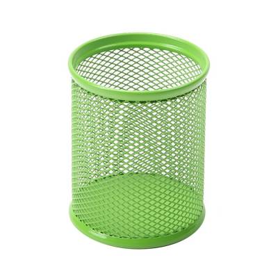 Подставка д/пиш. принадл. Стакан ORANGE PEEL Premium метал зеленая