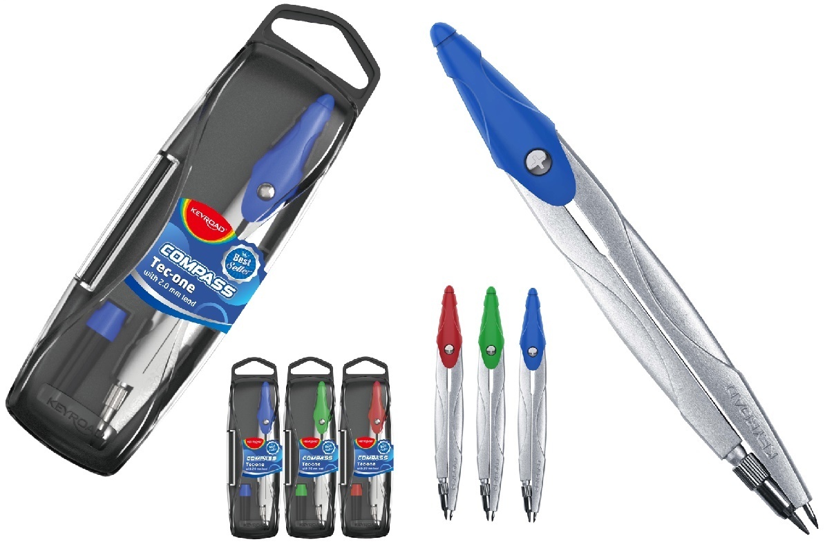 Готовальня 1пр KEYROAD TEC-ONE ассорти