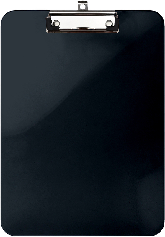 Папка-планшет А4 одинарный Lamark сверхпрочный 2,3мм черный