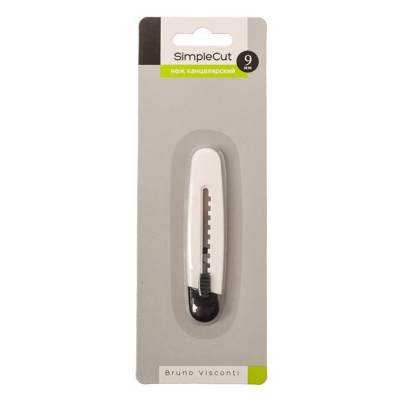 Нож 9мм BV Slimcut мет.нак лезвие