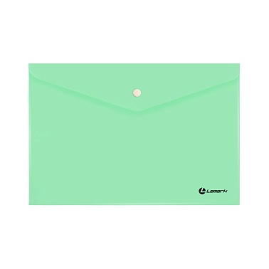 Папка-конверт А4 однотон мятный 0,18мм