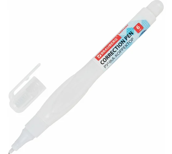 Штрих-ручка 6мл Brauberg RESTART