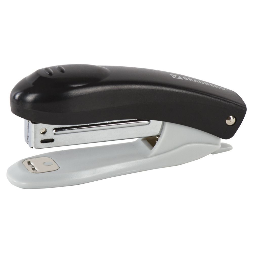 Степлер № 10 12л BRAUBERG Original черный антистеплер