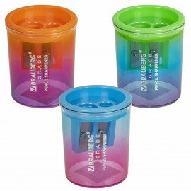 Точилка 2отв Brauberg Grade ассорти