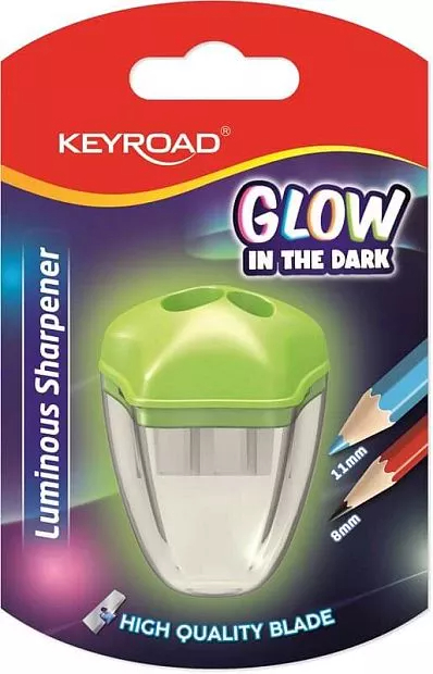 Точилка 2отв OP 1/4-D24 с контейнером ассорти