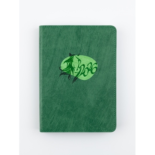 Ежедневник А6 2026 ТУРИН зеленый+салатовый