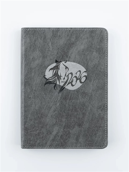 Ежедневник А6 2026 ТУРИН серый+светло-серый