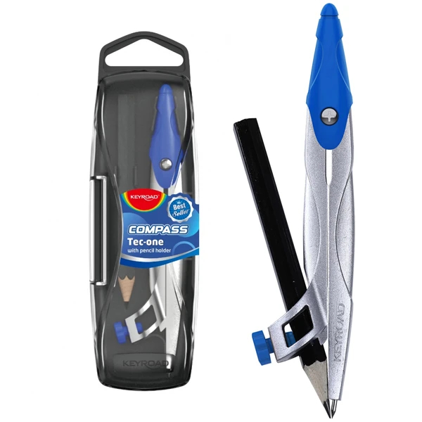 Готовальня 1пр KEYROAD пласт футляр