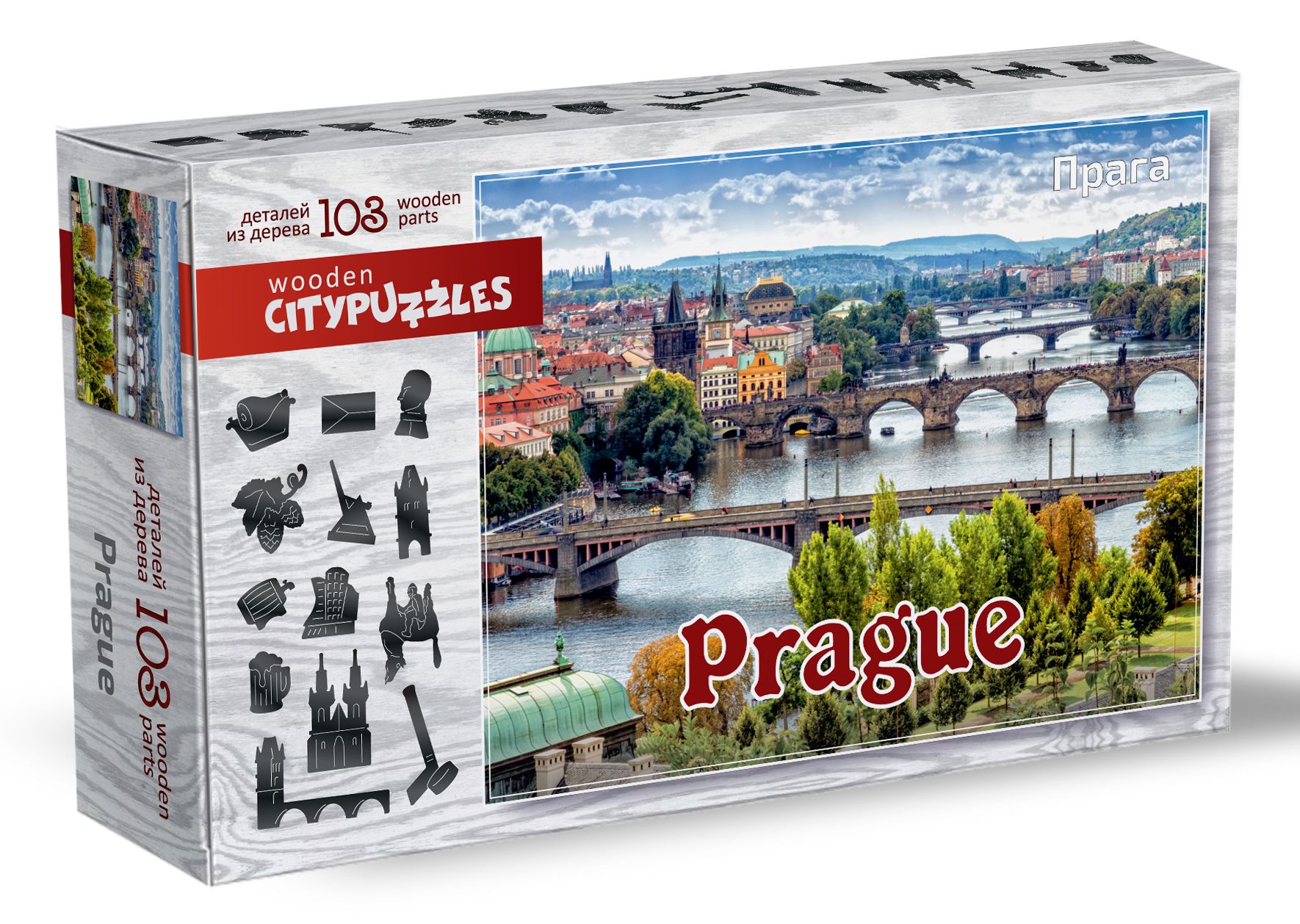 Пазл Citypuzzles Прага дерев