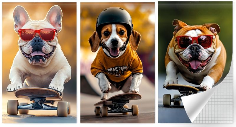 Блокнот А6 30л Lamark На скейтах