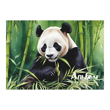 Альбом д/рис 40л Lamark Большая панда 100г/м