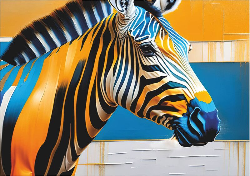 Альбом д/рис 24л Lamark Зебра 100г/м