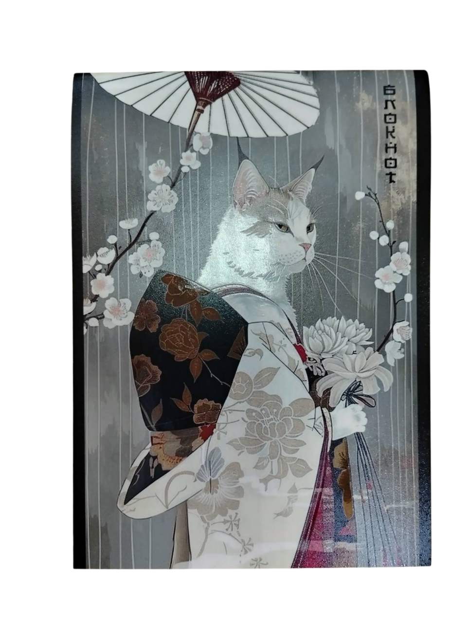 Блокнот А5 60л  КОТ В ЯПОНИИ