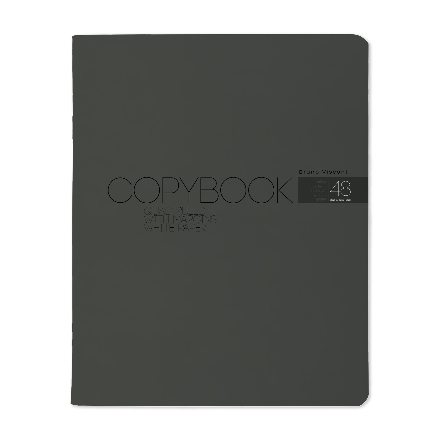 Тетрадь 48л кл MY COLOR Антрацит