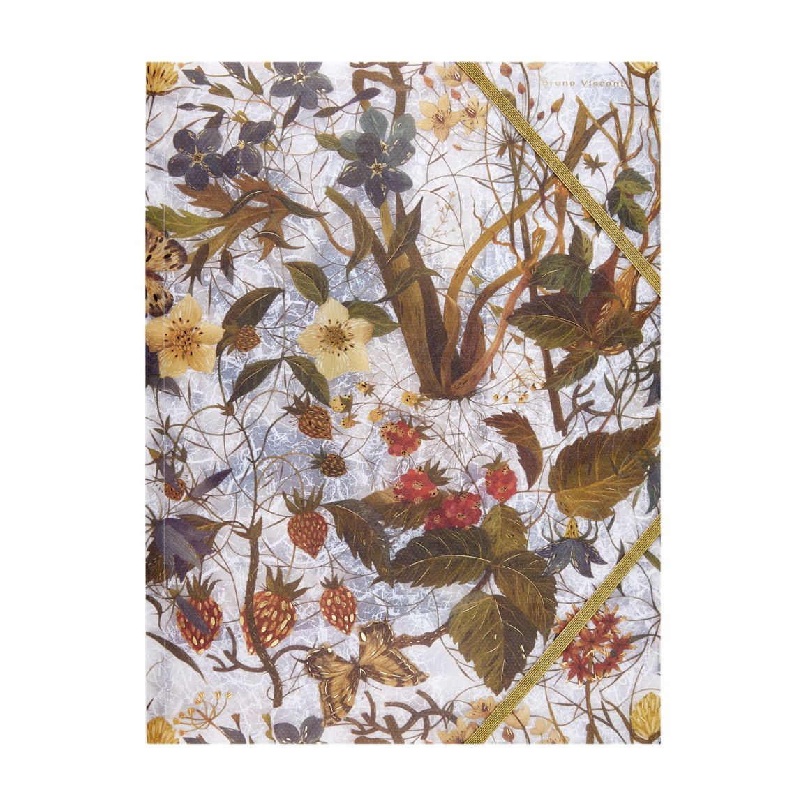 Папка на резинках А4 FLORA.ЛЕСНЫЕ ЯГОДЫ