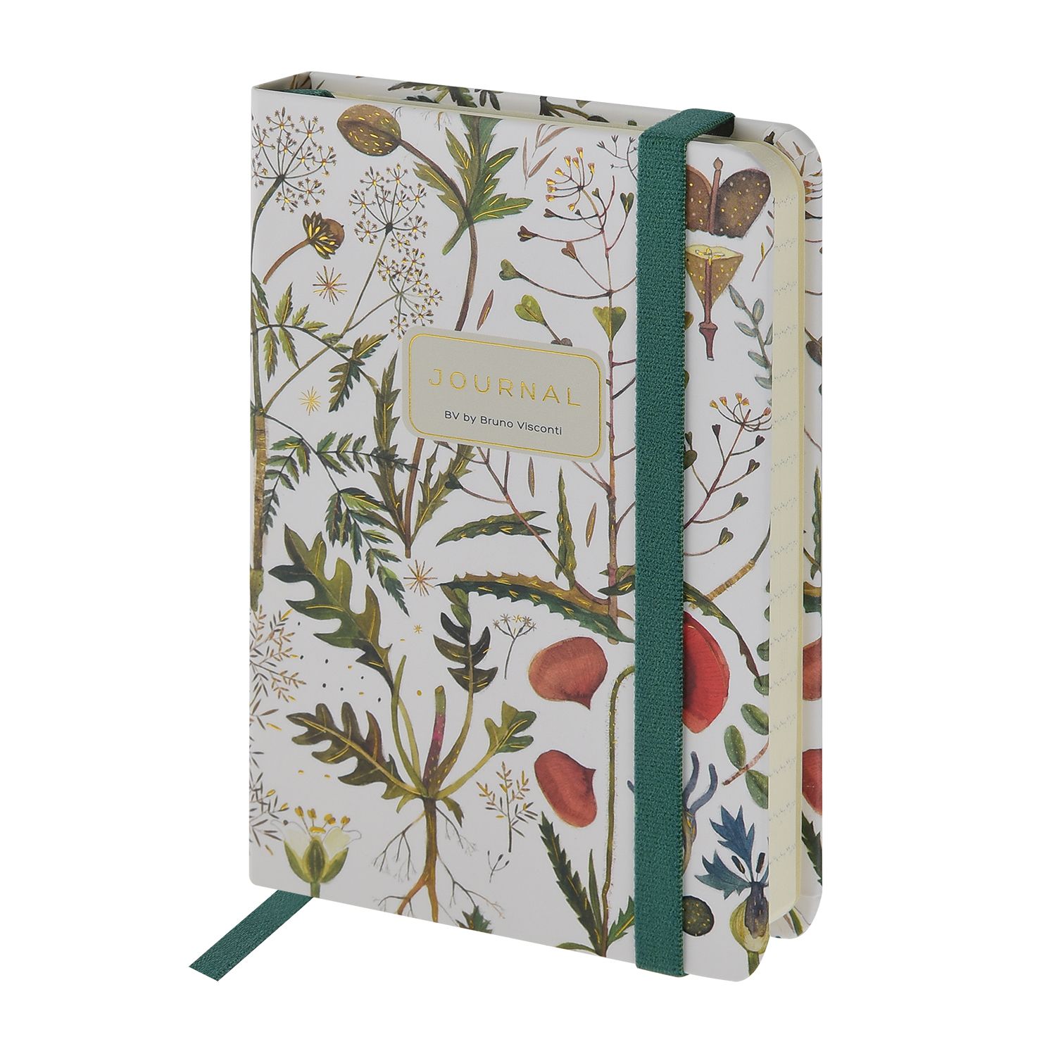 Зап. книжка А6 100л лин BV Megapolis journal FLORA ЛУГОВЫЕ ТРАВЫ на рез