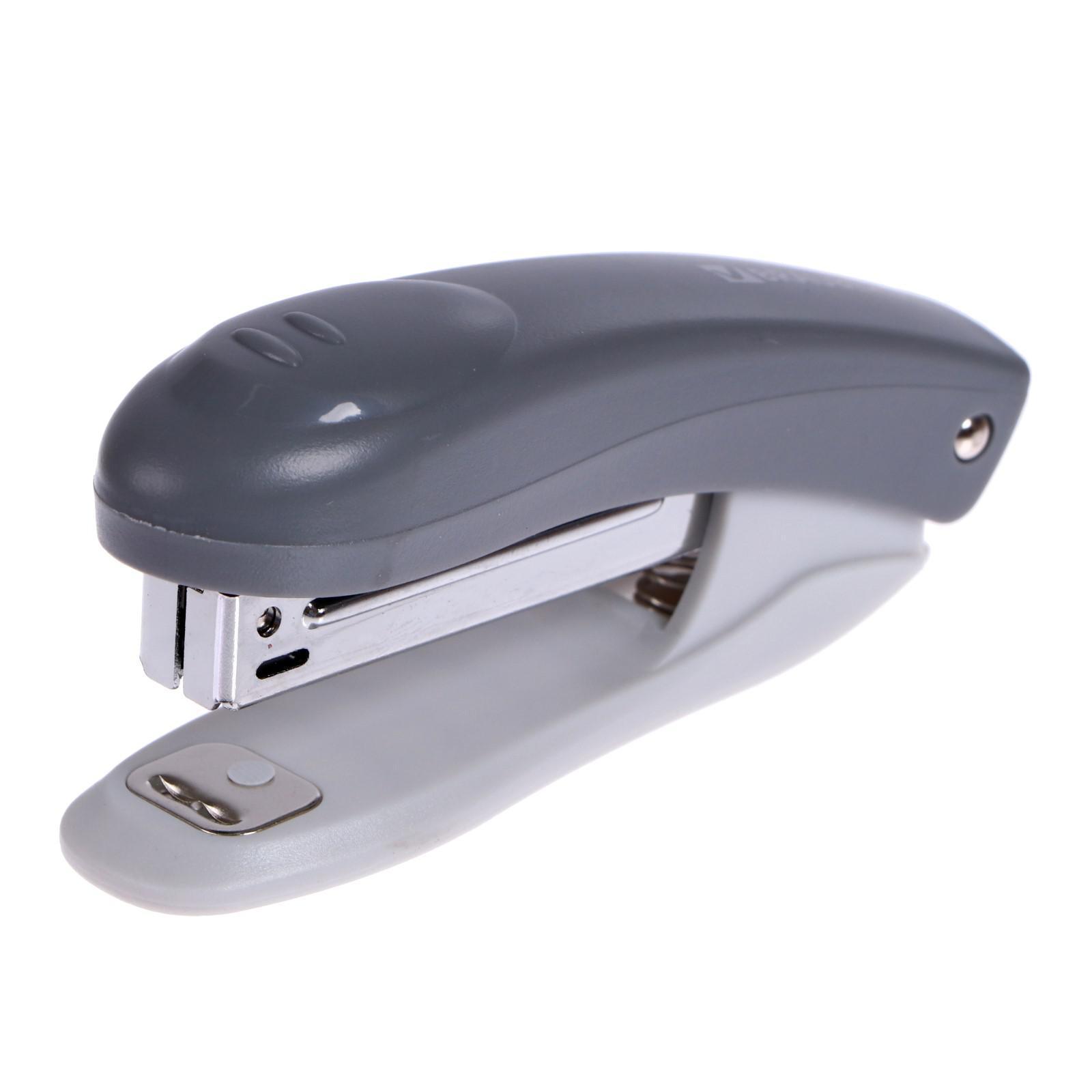 Степлер № 10 12л Brauberg Einkommen антистеплер серый