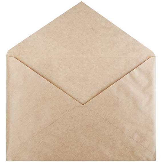 Конверт крафт С4 229*324 треуг клапан без клея