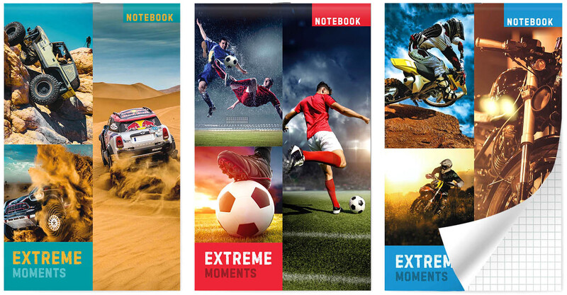 Блокнот А6 30л Lamark Extreme Moments