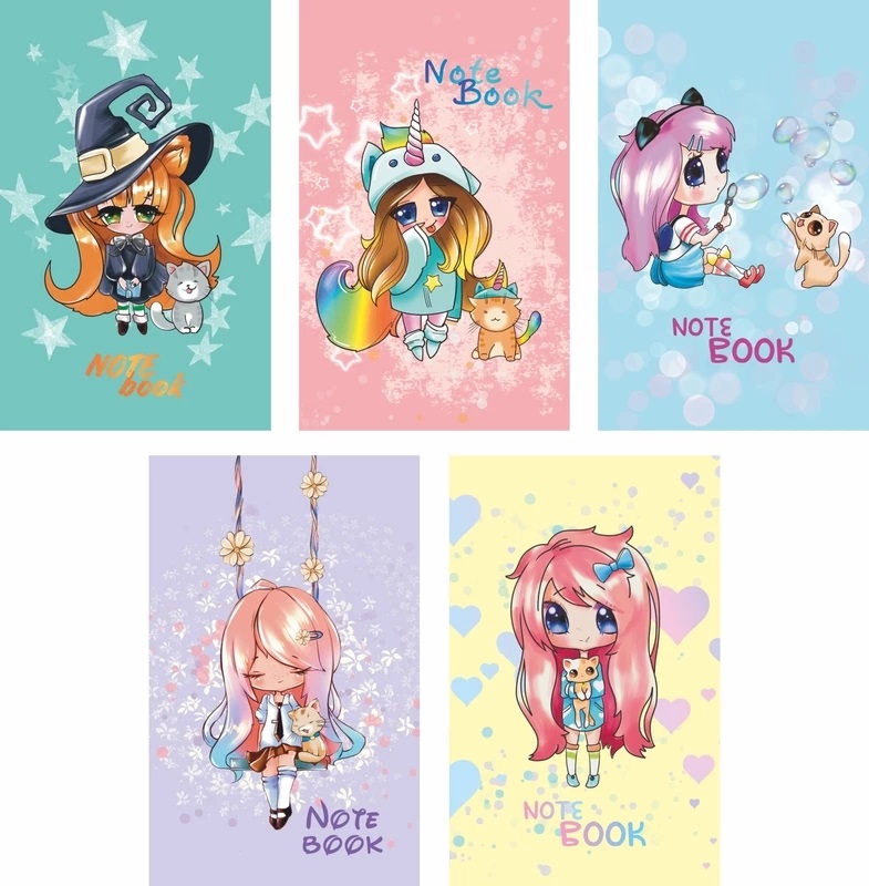Блокнот А6 30л Lamark Милашки-аниме