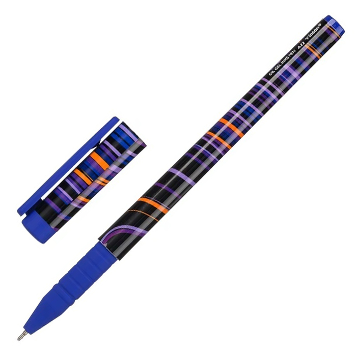 Ручка шариковая синяя VINSON A22 Line 0,7 мм матов корпус