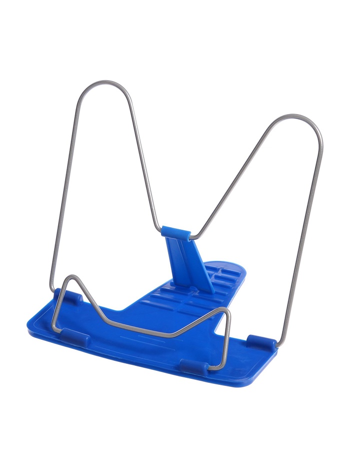 Подставка д/книг Calligrata ПРЕСТИЖ синяя