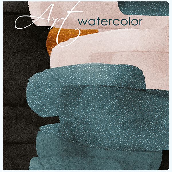 Скетчбук 190*190мм 32л тв для акварели FL 200г/м2