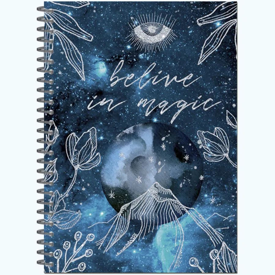 Скетчбук 145*210мм 60л спир Лунная Мистерия 2диз