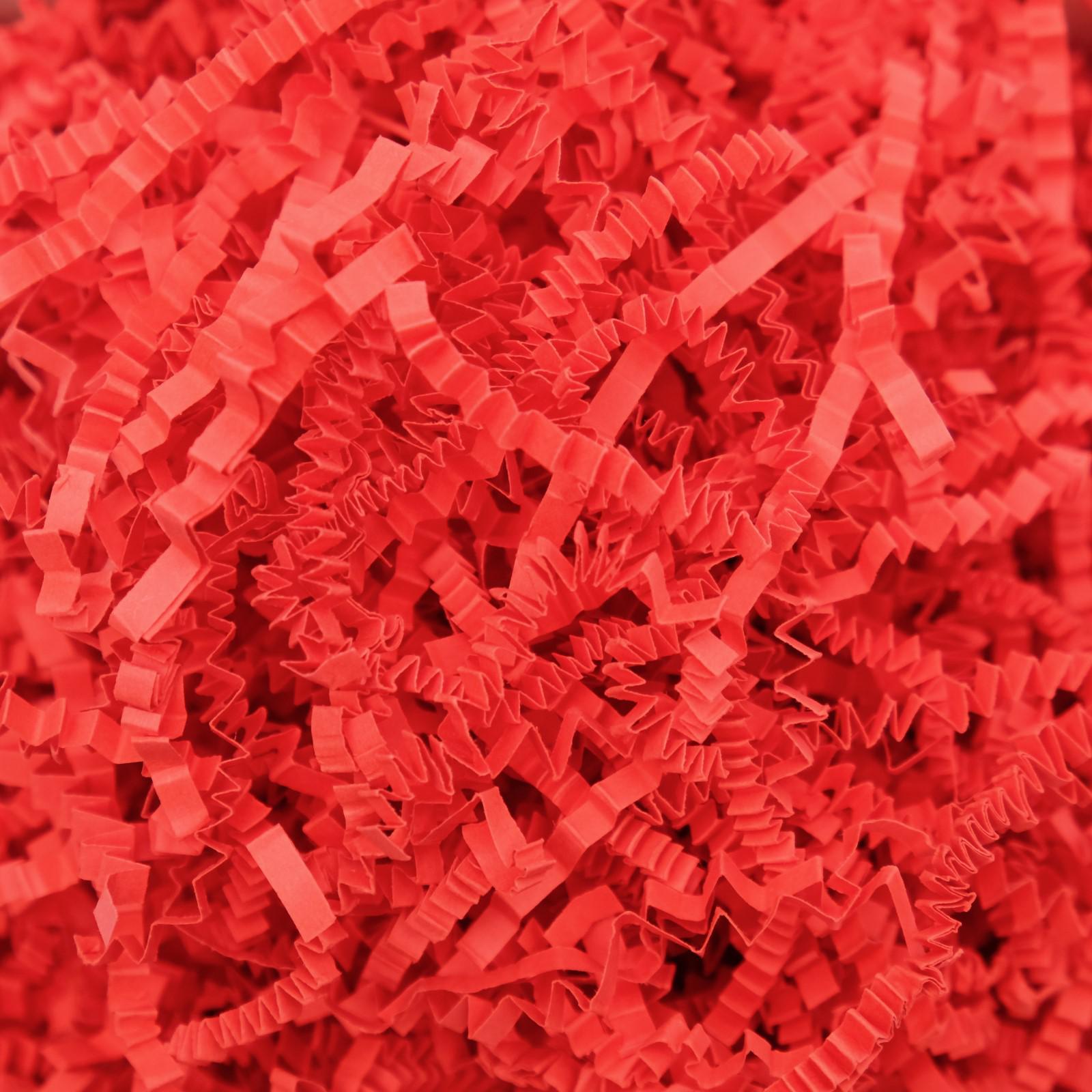 Творч Бумажный наполнитель 50г Красно-коралловый