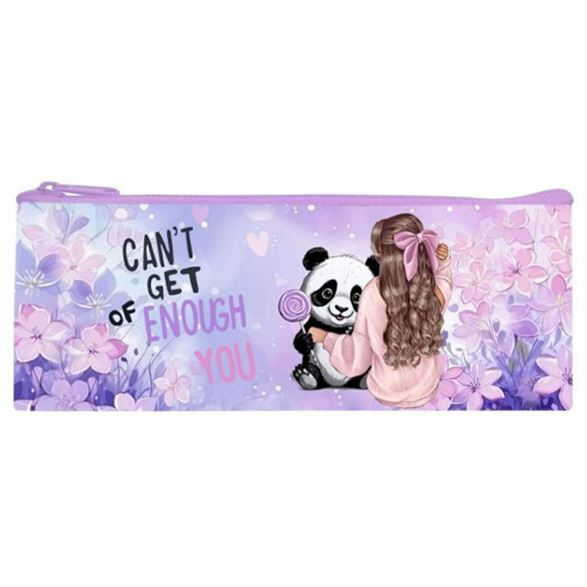 Пенал-косметичка Девочка с пандой 195*75