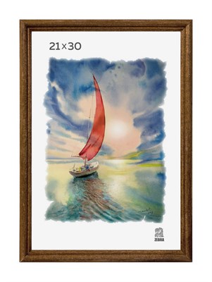 Фоторамка 21*30 дерево со стеклом 1701