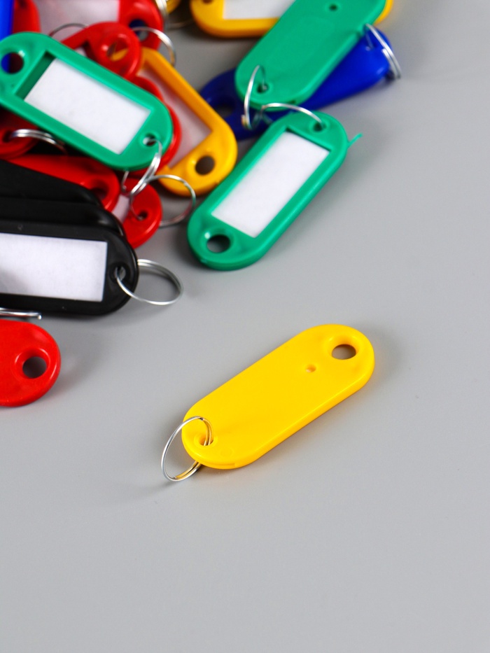 Брелок для ключей Идентификатор 53мм ассорти