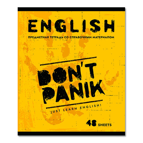 Тетрадь 48л кл темат Английский язык ТипаГрафика