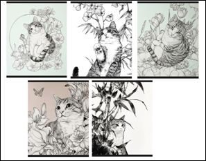 Тетрадь 48л кл Мурчание 60 г/м2