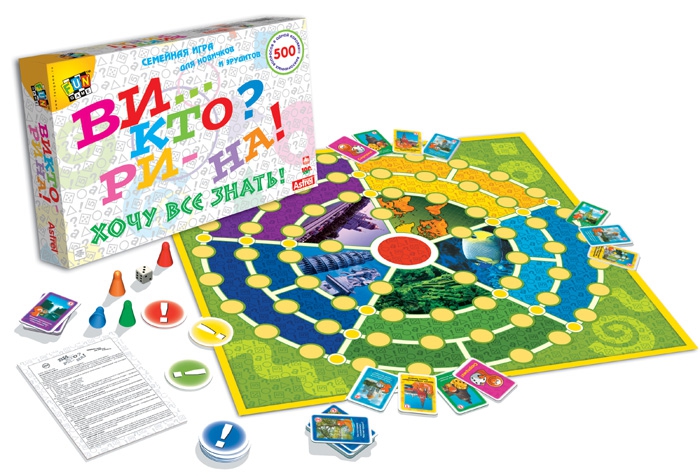 Игра Настольная Викторина. Хочу все знать!