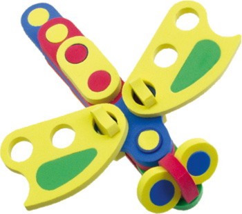 Мягкий конструктор 127021 Стрекоза