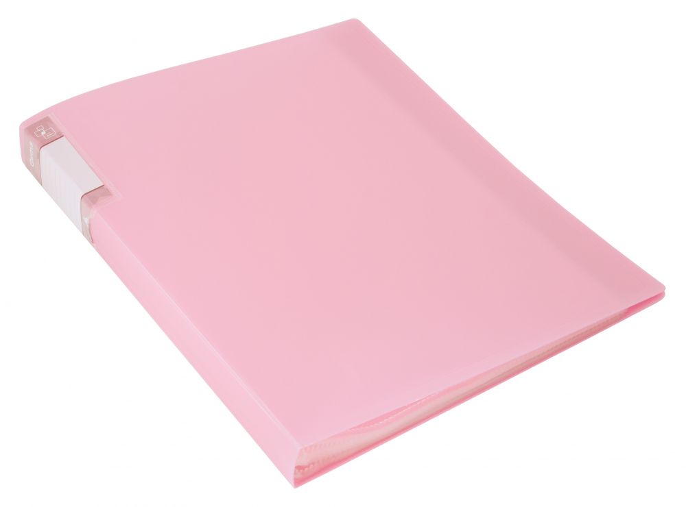 Папка-файл А4 40л Бюрократ Gams розовый аметист 0,7мм