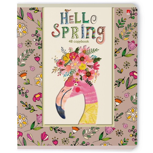 Тетрадь 48л кл Hello Spring скругл