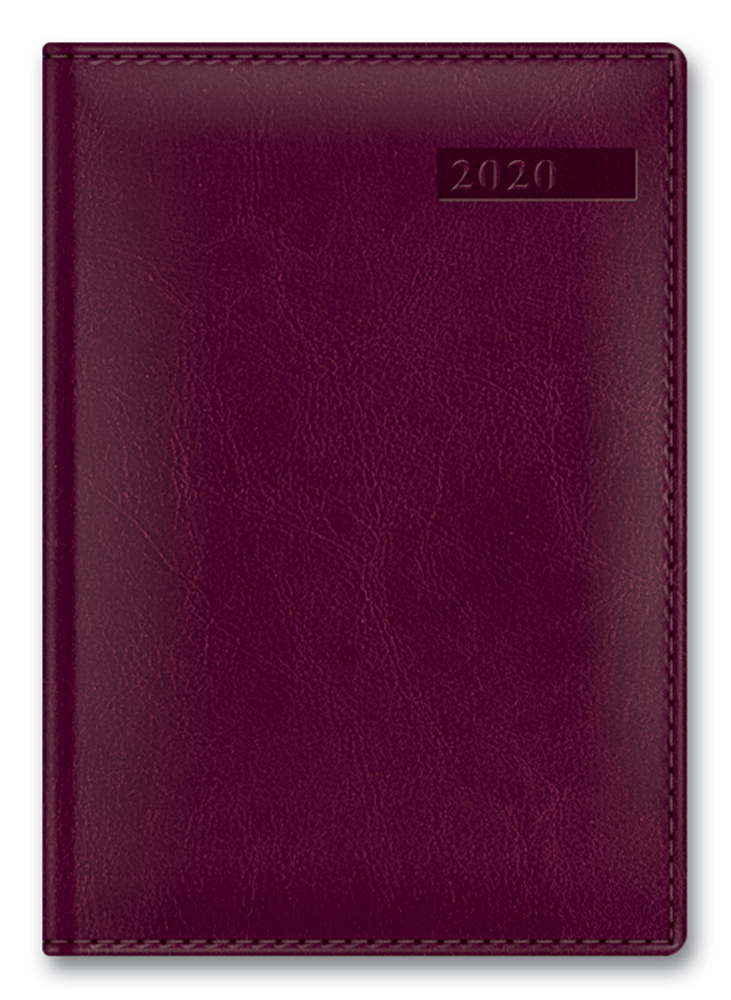 Ежедневник А5 2020г SARIF IMAGE Бордо