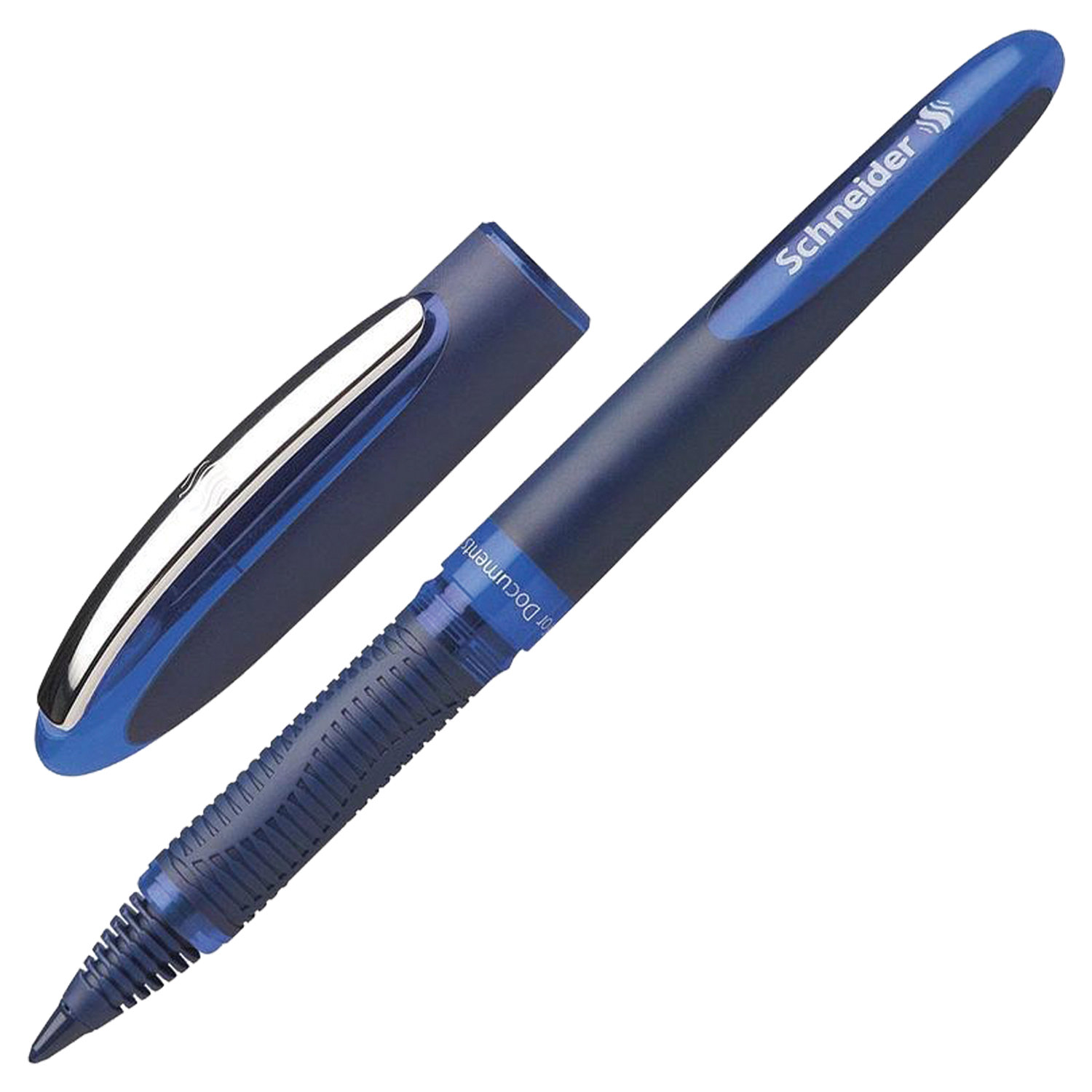 Ручка роллер синяя Schneider One Business 0.6мм однораз