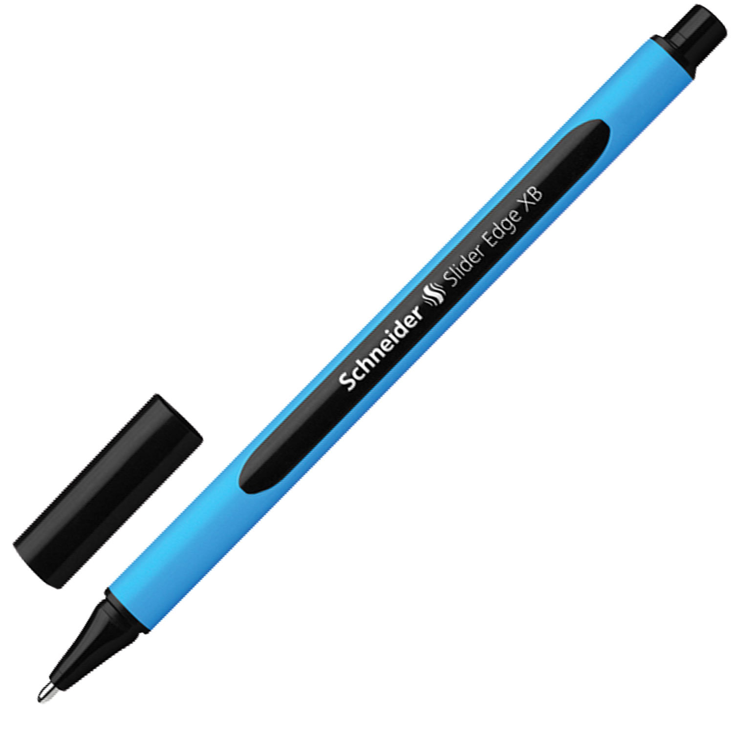 Ручка шариковая черная Schneider Slider Edge XB 1,4мм однораз трехгран