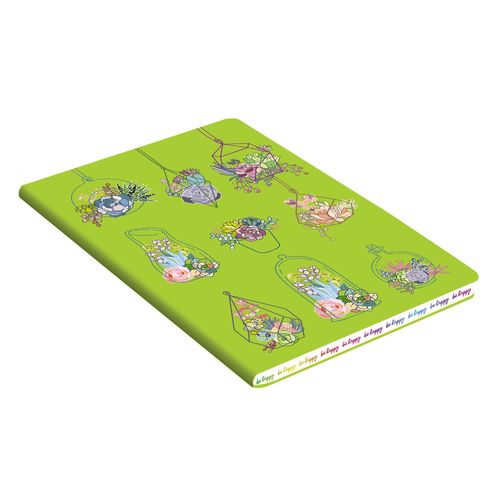 Зап. книжка А5 80л BE HAPPY! Дизайн 1