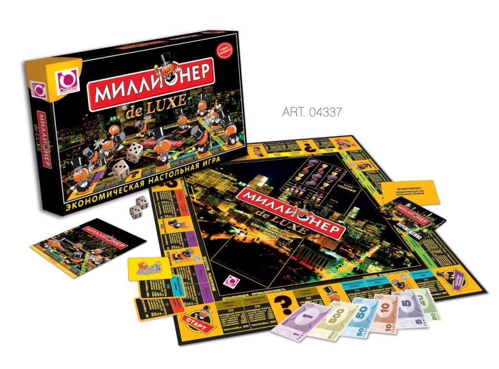 Настольная Миллионер de Luxe: Экономическая настольная игра